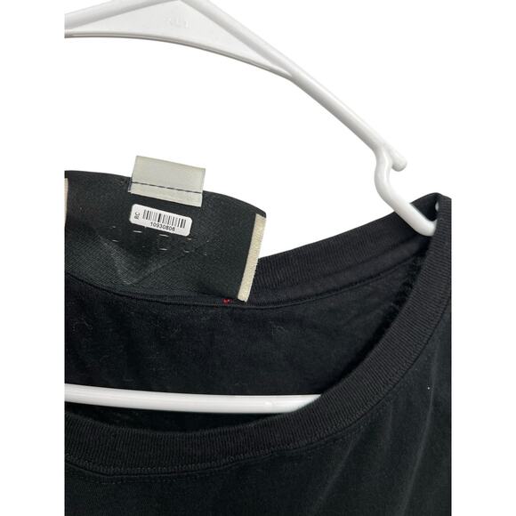 Gucci Logo Washed Print T-shirt Oversize Short Sleeve Black Size Large - Picture 5 of 13